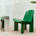 Chisel 85 Lounge Armchair | Lush Green