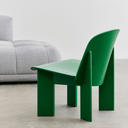 Chisel 85 Lounge Armchair | Lush Green