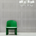 Chisel 85 Lounge Armchair | Lush Green