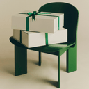 Chisel 85 Lounge Armchair | Lush Green