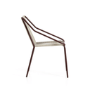 Cibi Stackable Patio Chair | Burgundy