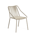 Cibi Stackable Patio Chair | Taupe