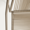 Cibi Stackable Patio Chair | Taupe