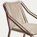 Cibi Stackable Patio Chair | Taupe