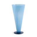 HAY Conical Ceramic Vase LG | Petrol Blue