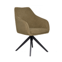 Cordelia Swivel Dining Chair | Olive