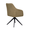 Cordelia Swivel Dining Chair | Olive