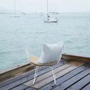 Coromandel Patio Armchair | Fog