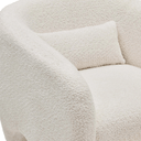Crown Armchair | Winter White