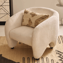 Crown Armchair | Winter White