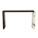 Cube Console Table | Matt Ocean Marble