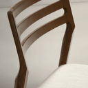 Cudia Dining Chair | Walnut Brown