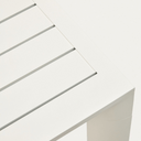 Culip Square Patio Dining Table | White