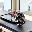 Curtis Ceramic Vase | Antique Bronze