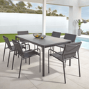 Cairns Extension Patio Dining Table | Graphite