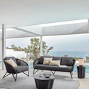 Cally Patio Armchair | Black