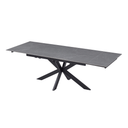 Calos 2 Ceramic Extension Dining Table | Grey