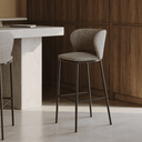 Carly Bench Barstool | Cappuccino