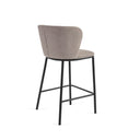 Carly Bench Barstool | Cappuccino