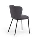 Carly Dining Chair | Charcoal
