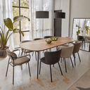 Carly Dining Chair | Charcoal