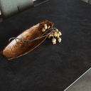 Cassian Ceramic Dining Table | Asphalt Black