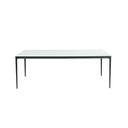Cassian Ceramic Dining Table | Marble White