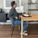 Chloe Dining Chair | Gunmetal Grey