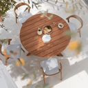 Circle Patio Dining Table