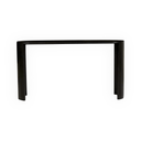 Classique Oval Console Table | Matt Dark Oak