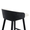 Cody Bench Barstool | Black Ash