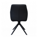 Cordelia Swivel Dining Chair | Black