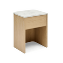 Curva Bedside Table | Oak
