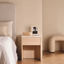 Curva Bedside Table | Oak