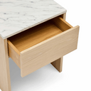Curva Bedside Table | Oak