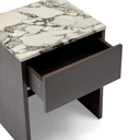 Curva Bedside Table | Mahogany