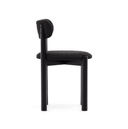 Cushy Dining Chair | Black Boucle