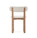 Cushy Dining Chair | White Boucle