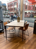 Calan Special Edition Porcelain Dining Table | Calacatta Oro