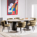 Dael Dining Chair | Caper Green