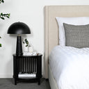 Cate Bedside Table | Black