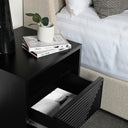 Specter Bedside Table | Black