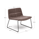 Denver Armchair | Cocoa