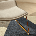Denver Armchair | Beige / Orange