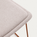Denver Armchair | Beige / Orange