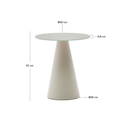 Derby Side Table | Soft Grey