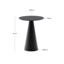 Derby Side Table | Black