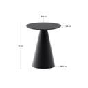Derby Side Table | Black