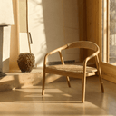 Derile Armchair | Natural Oak