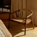 Derile Armchair | Walnut Brown